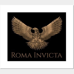 Ancient Rome Steampunk Legionary Eagle - SPQR Roma Invicta Posters and Art